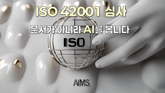 ISO 42001 AI 경영시스템 심사 판단 구조 이미지